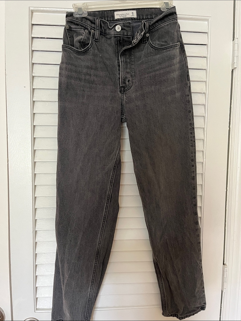 Abercrombie 90s high rise straight leg jeans